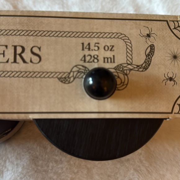 Halloween three-piece glass canister with wooden lid 👻🦇🕷️ - Picture 12 of 15